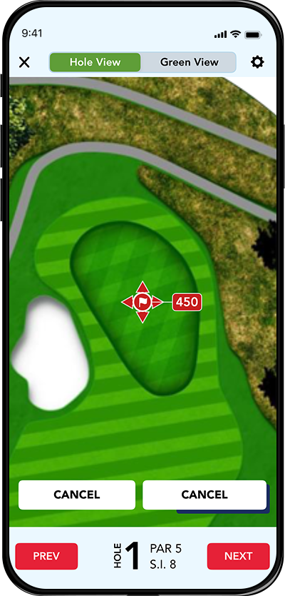 Holeview Details Screen