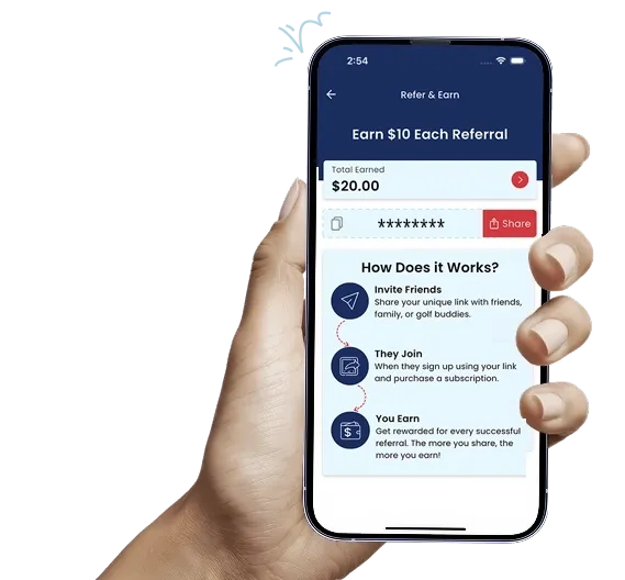 Refer and Earn Screen