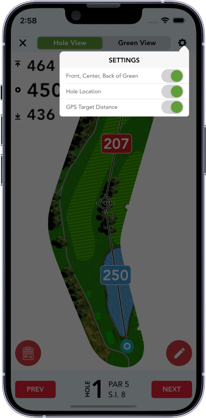 3D Green Heat Map