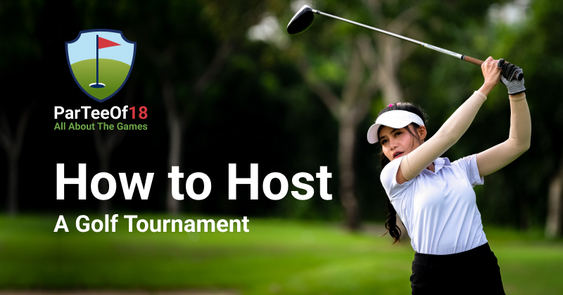 how to host a golf tournament