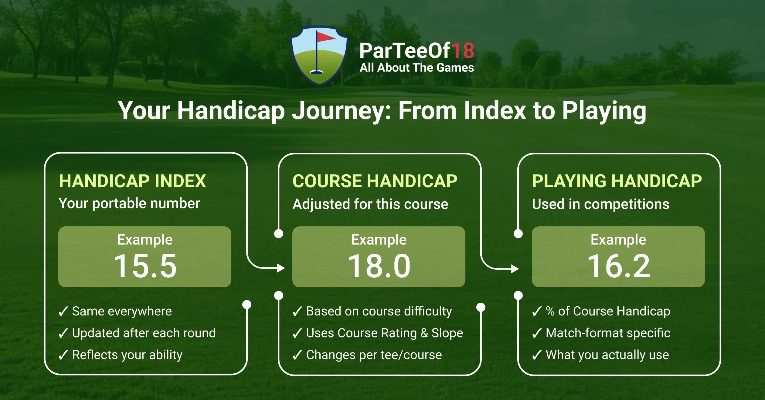Categories of Handicap in Golf