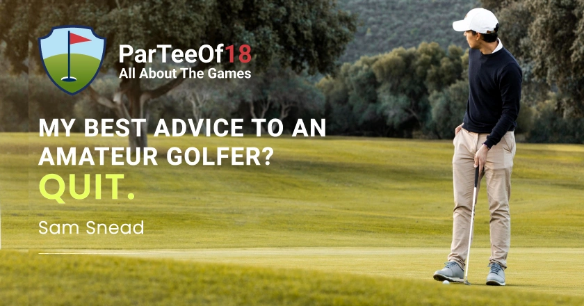 Classic Funny Golf Quotes