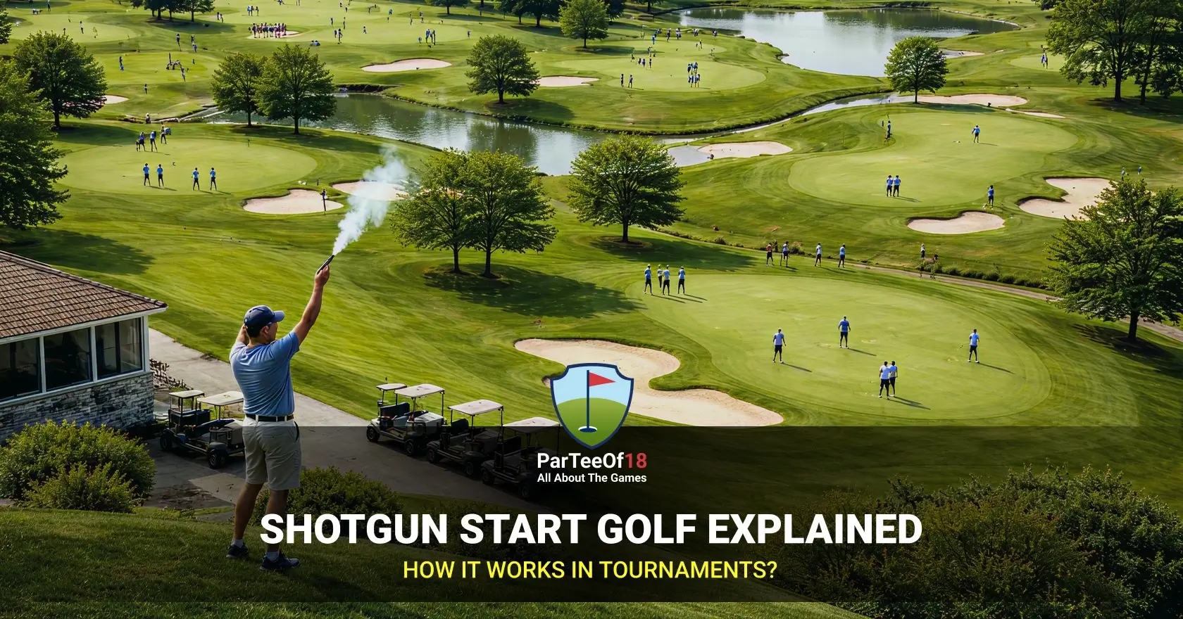 Shotgun Start Golf Explained: How It Works in Tournaments