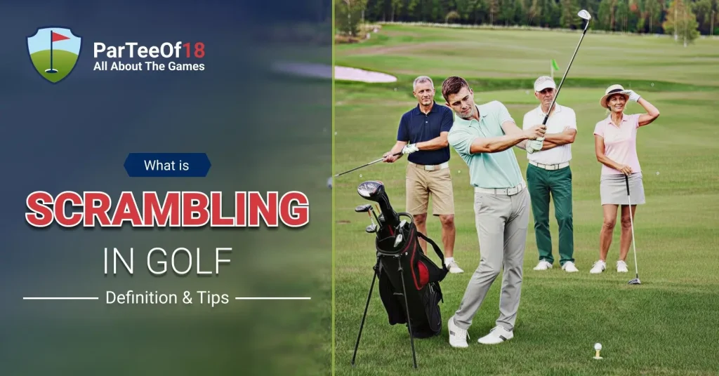 What is scrambling in golf