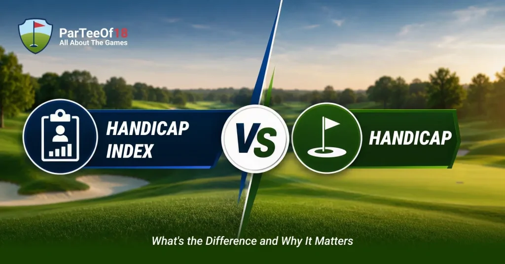 Handicap Index vs Handicap Key Differences Explained